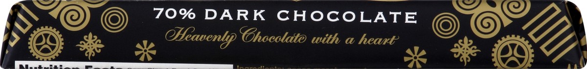 slide 2 of 5, Divine 70% Dark Chocolate Snack Bar, 1.5 oz