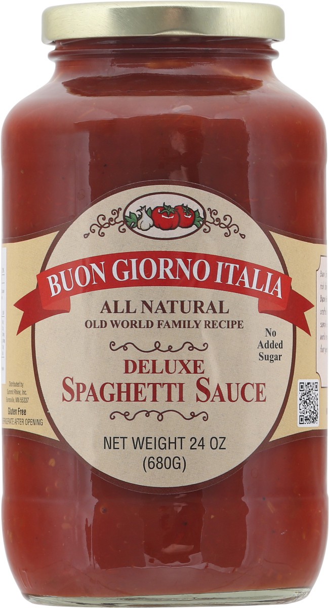 slide 8 of 9, Buon Giorno Italia Buon Giorno Deluxe Spaghetti Sauce, 