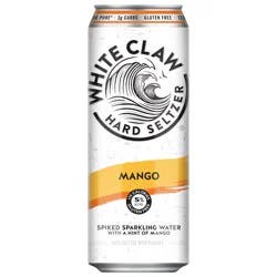 White Claw Hard Seltzer Mango 19.2 fl oz Can