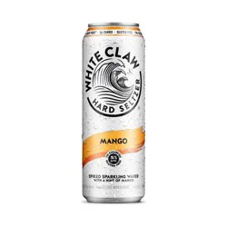 White Claw Hard Seltzer Mango 19.2 fl oz Can