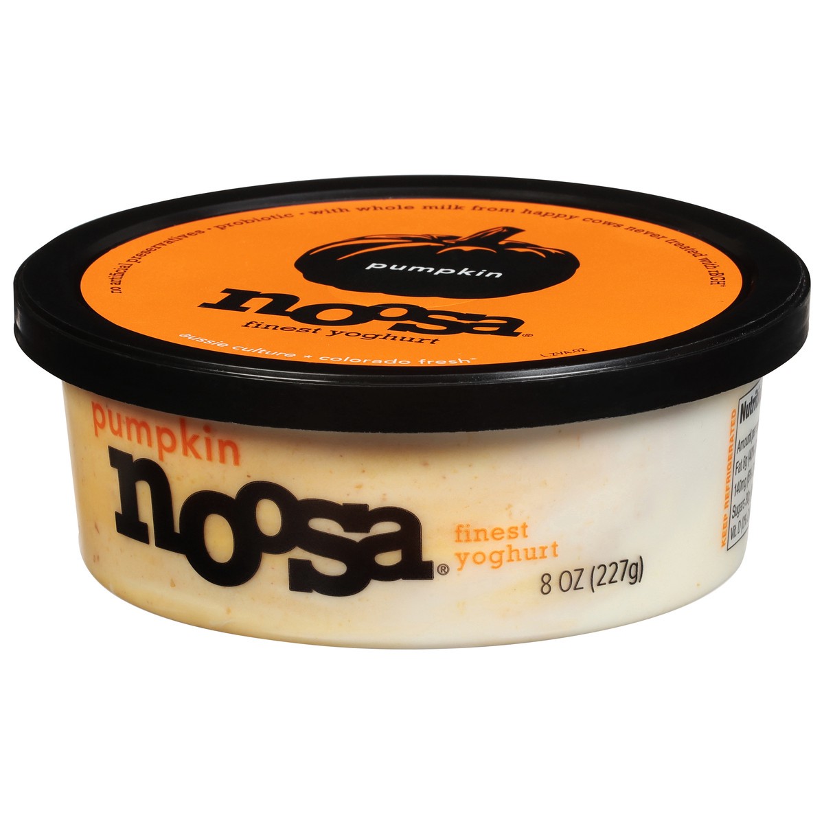 slide 2 of 9, Noosa Finest Pumpkin Yoghurt 8 oz, 8 oz