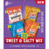 slide 11 of 29, General Mills Sweet & Salty Snack Variety Pack, Muddy Buddies Peanut Butter & Chocolate, Chex Mix Traditional, Cheddar & Honey Nut, 35 oz (20 Bags), 20 ct