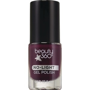 slide 1 of 1, Beauty 360 No Light Gel Polish, Eggplant, 0.16 oz