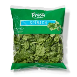 Fresh From Meijer Family Size Spinach 16 oz