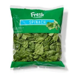 Fresh From Meijer Family Size Spinach 16 oz
