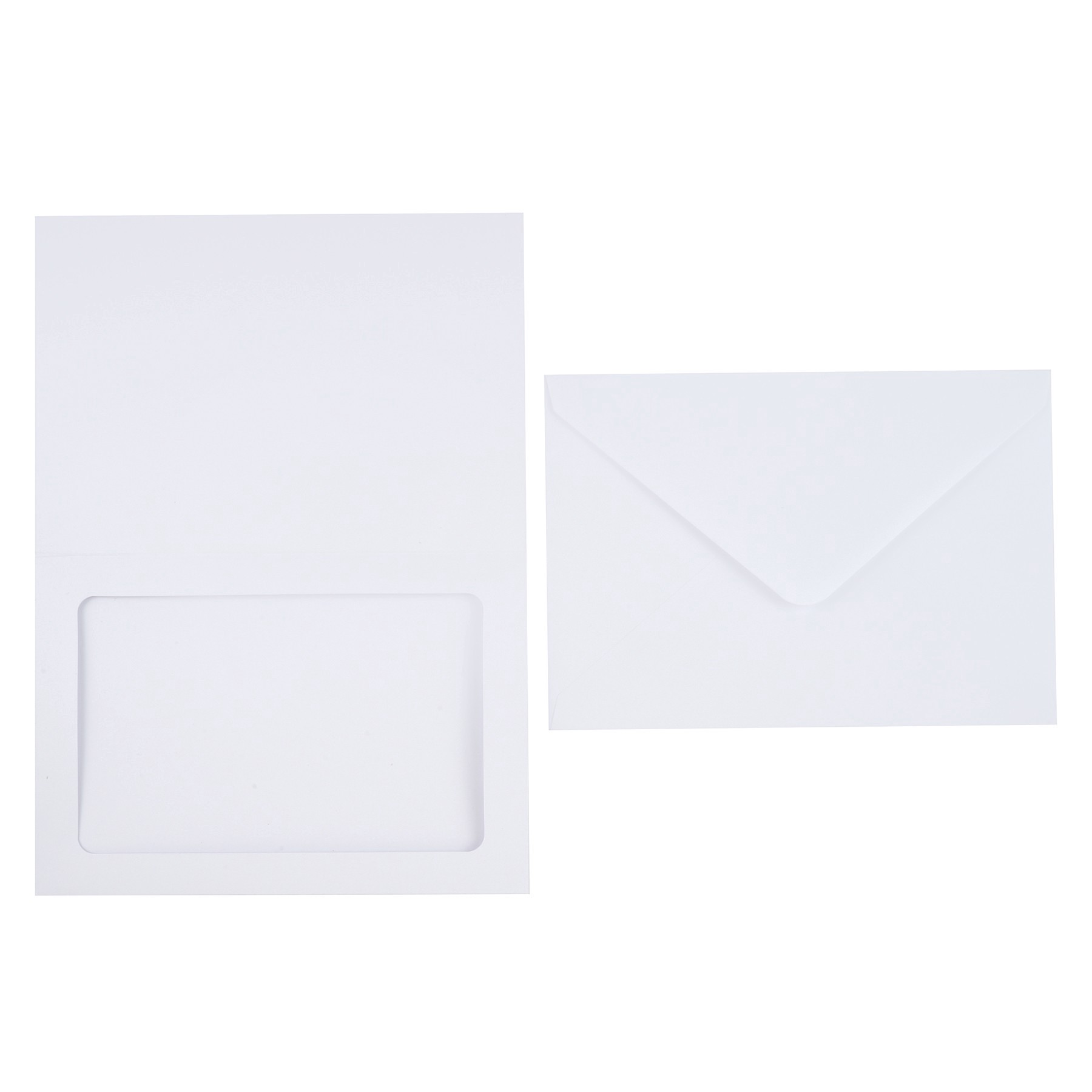 slide 6 of 6, White Frame Cards & Envelopes By Recollections, 5" X 7", 5 in x 7 in