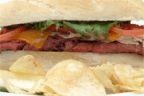 slide 1 of 1, Fresh Roast Beef Half Sub, 1 ct