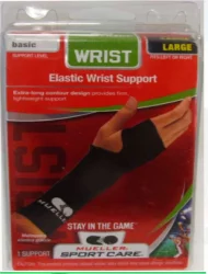 Mueller Elastic Wrist Support - Black