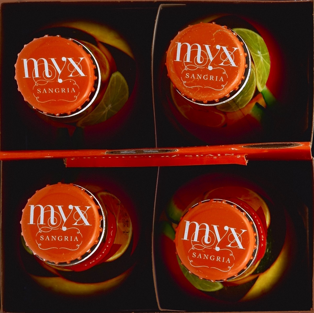 slide 2 of 4, MYX Fusions Sangria 4 ea, 4 ct