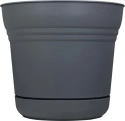 Bloem Saturn Charcoal 14 Inches Planter 1 ea