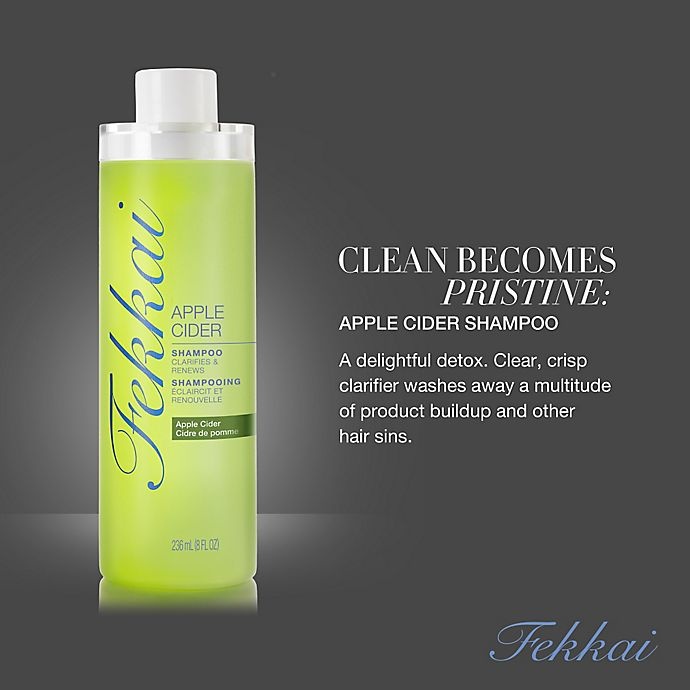 slide 3 of 5, Fekkai Apple Cider Shampoo, 8 oz