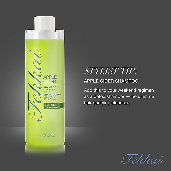 slide 4 of 5, Fekkai Apple Cider Shampoo, 8 oz