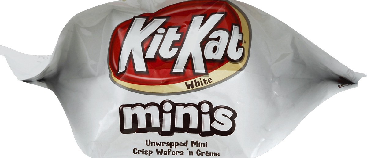 slide 2 of 3, KIT KAT White Minis Crisp Wafers 'N Creme, 8 oz