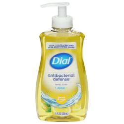 Dial Antibacterial Defense Lemon & Sage Liquid Hand Soap, 11 fl oz