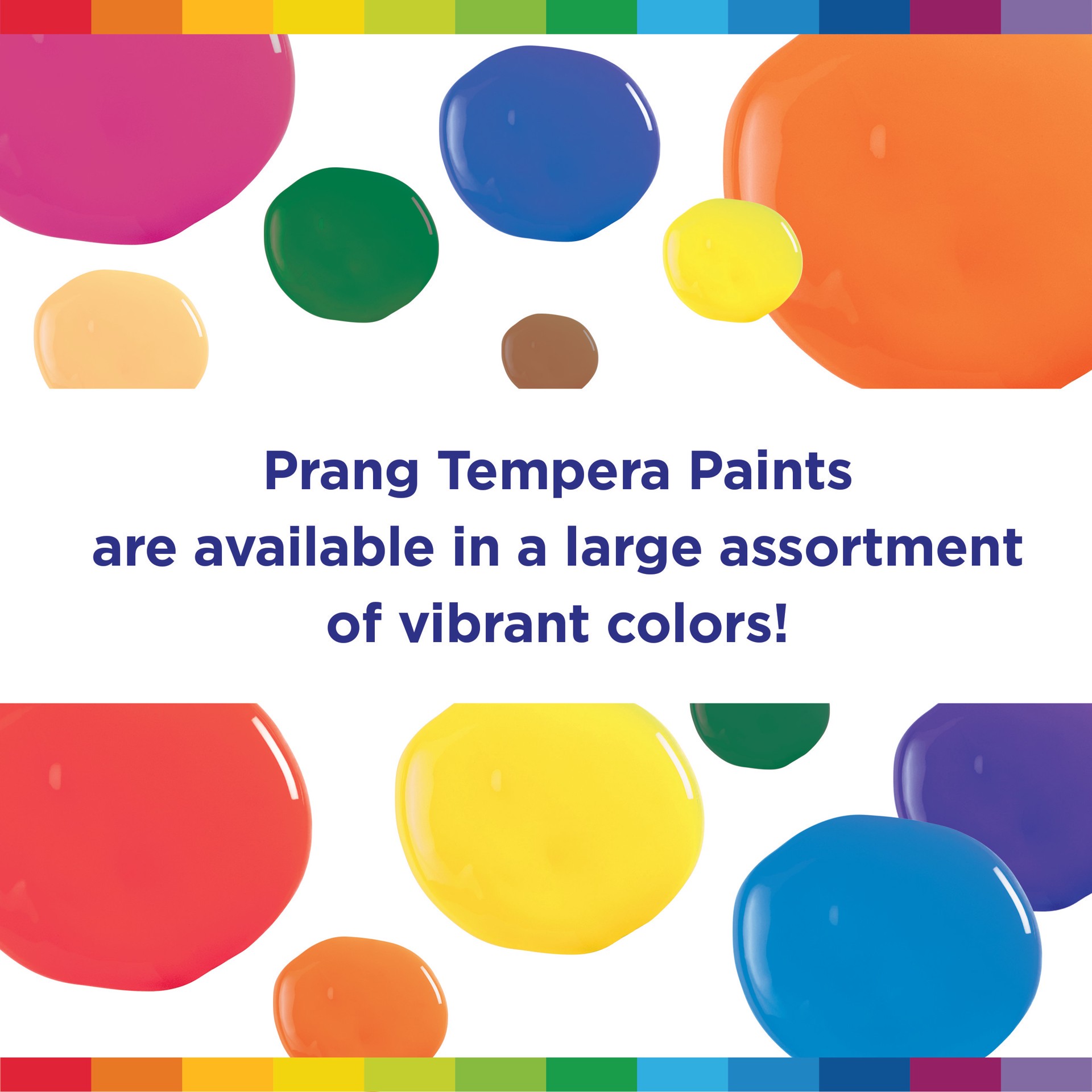 slide 3 of 5, PRANG Ready-to-Use Tempera Paint 16 oz White, White, 16 oz, 16 oz, 16 oz