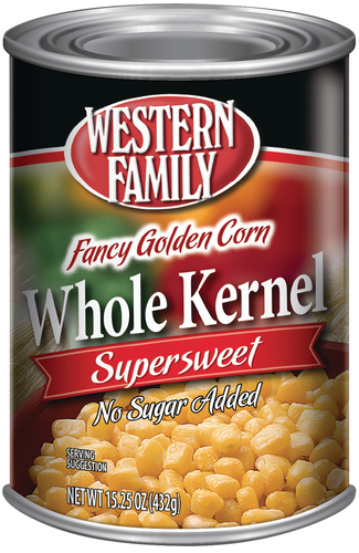 slide 1 of 1, Western Family Crisp Swt Kernal Corn, 15.25 oz