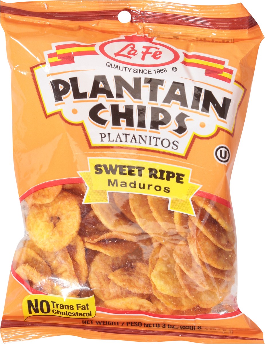 slide 8 of 14, La Fe Sweet Ripe Plantain Chips - 3 ct, 3 ct