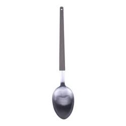 Grand Gourmet Stainless Steel Solid Spoon, Soft Touch Handle