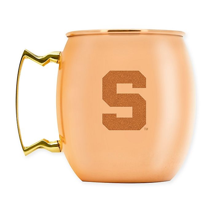 slide 1 of 1, NCAA Michigan State University Copper Moscow Mule Mug, 16 oz