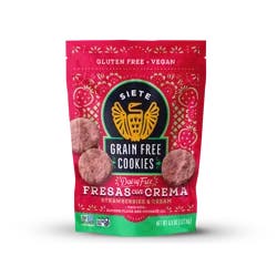 Siete Grain Free Strawberries & Cream Cookies 4.5 oz