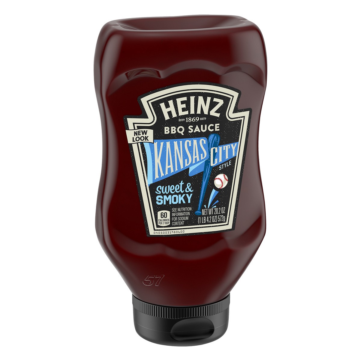 slide 2 of 9, Heinz Kansas City Style Sweet & Smoky BBQ Sauce, 20.2 oz Bottle, 20.2 oz