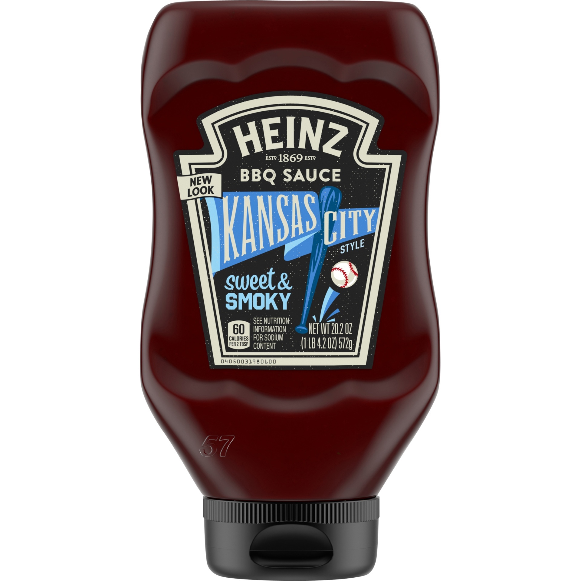slide 1 of 8, Heinz Kansas City Style Sweet & Smoky BBQ Sauce, 20.2 oz