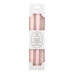 DIG Living Pale Blush Assorted Shape Tapers - 3 pk
