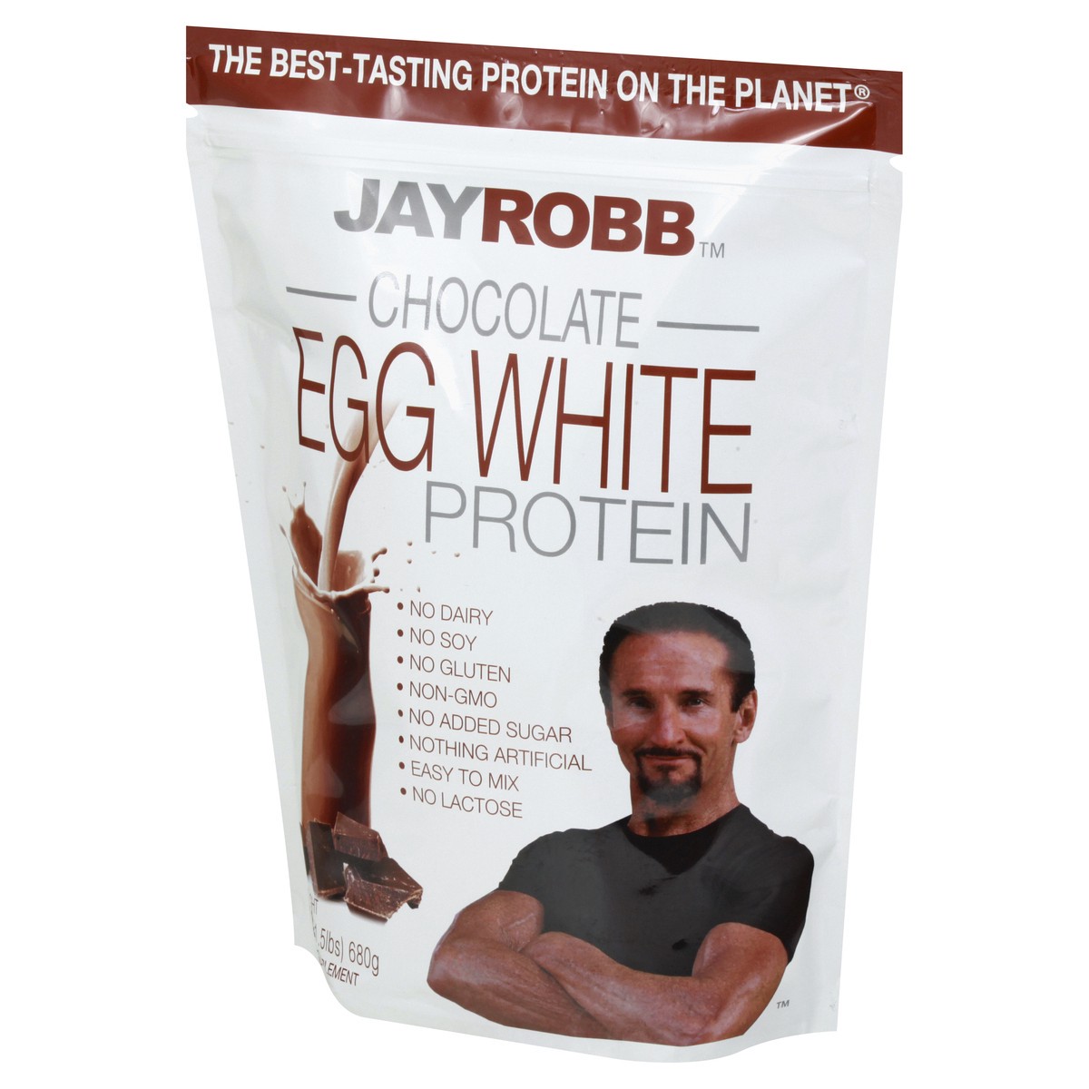 slide 6 of 12, Jay Robb Chocolate Egg White Protein 24 oz, 24 oz