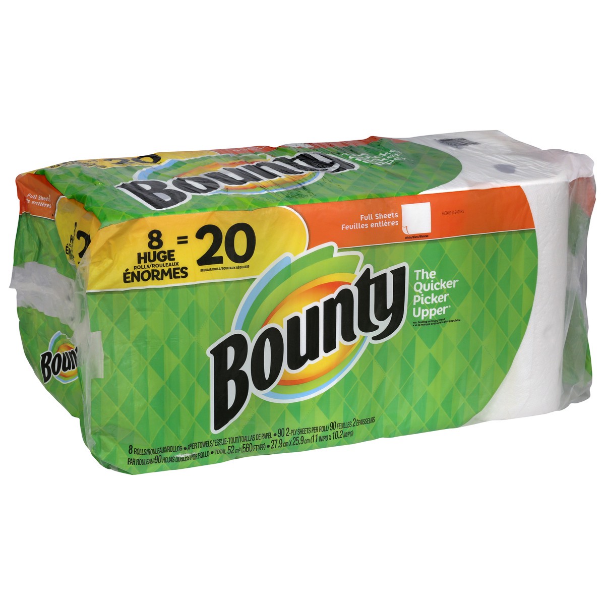 slide 2 of 9, Bounty Paper Towels 8 ea, 8 ct