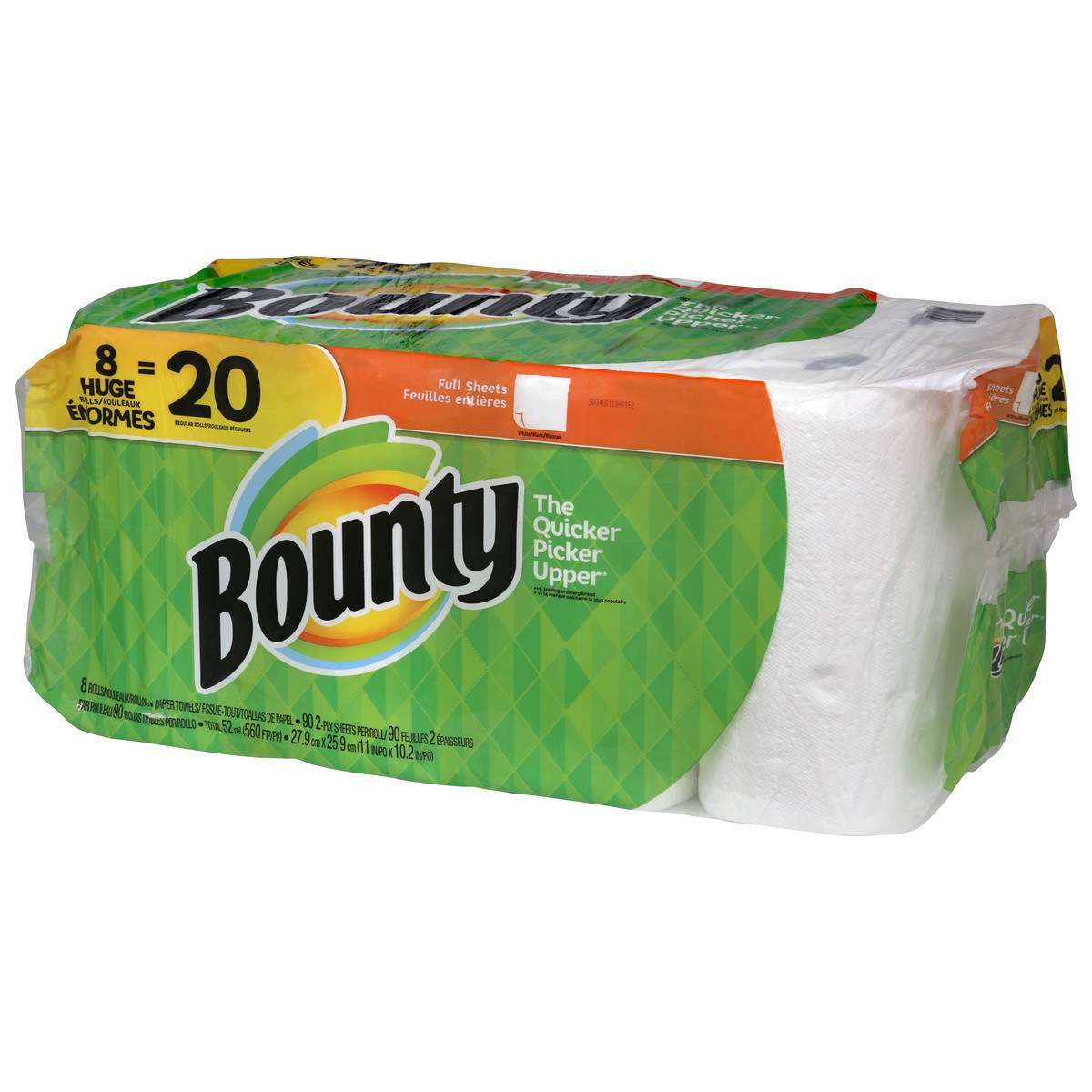 slide 3 of 9, Bounty Paper Towels 8 ea, 8 ct