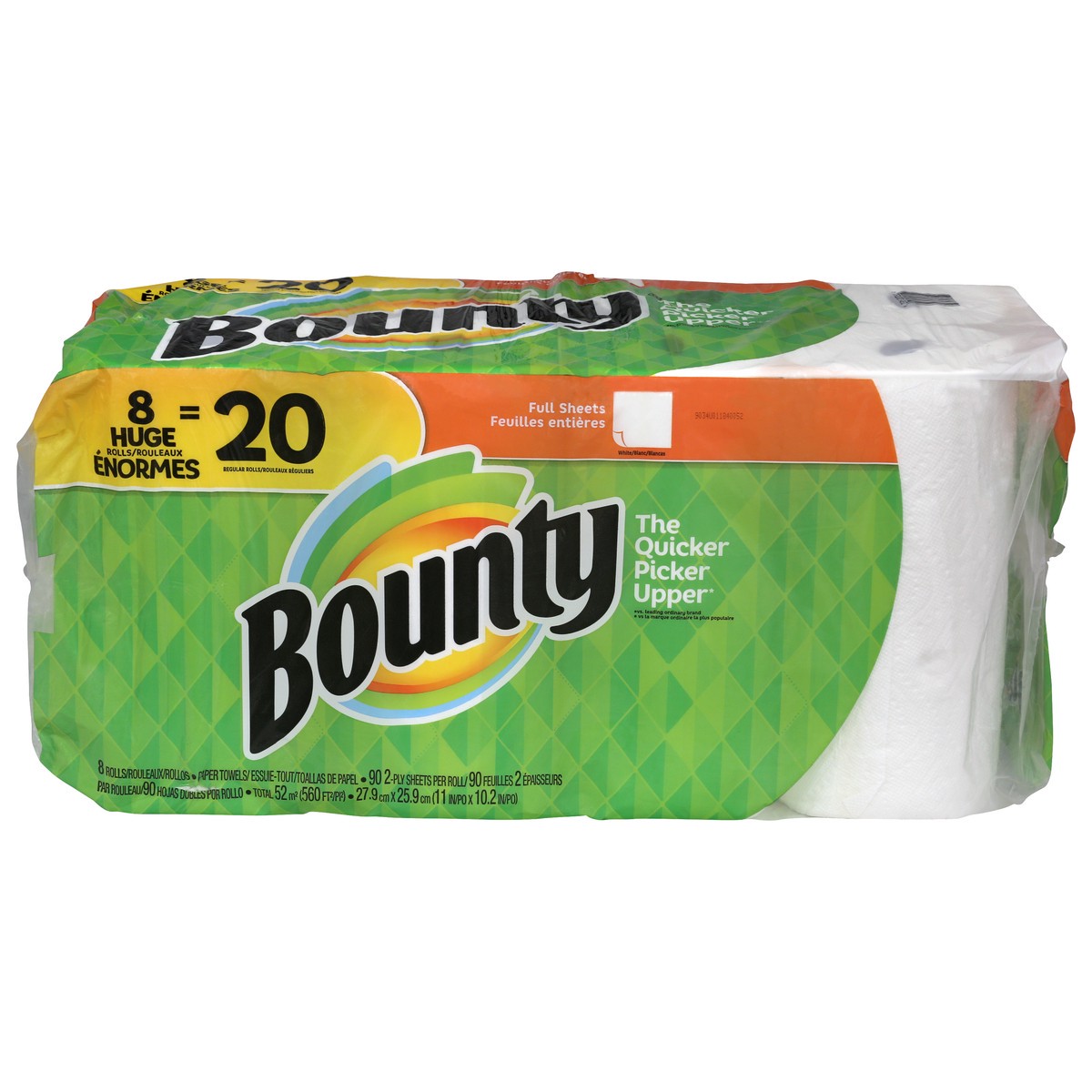 slide 1 of 9, Bounty Paper Towels 8 ea, 8 ct