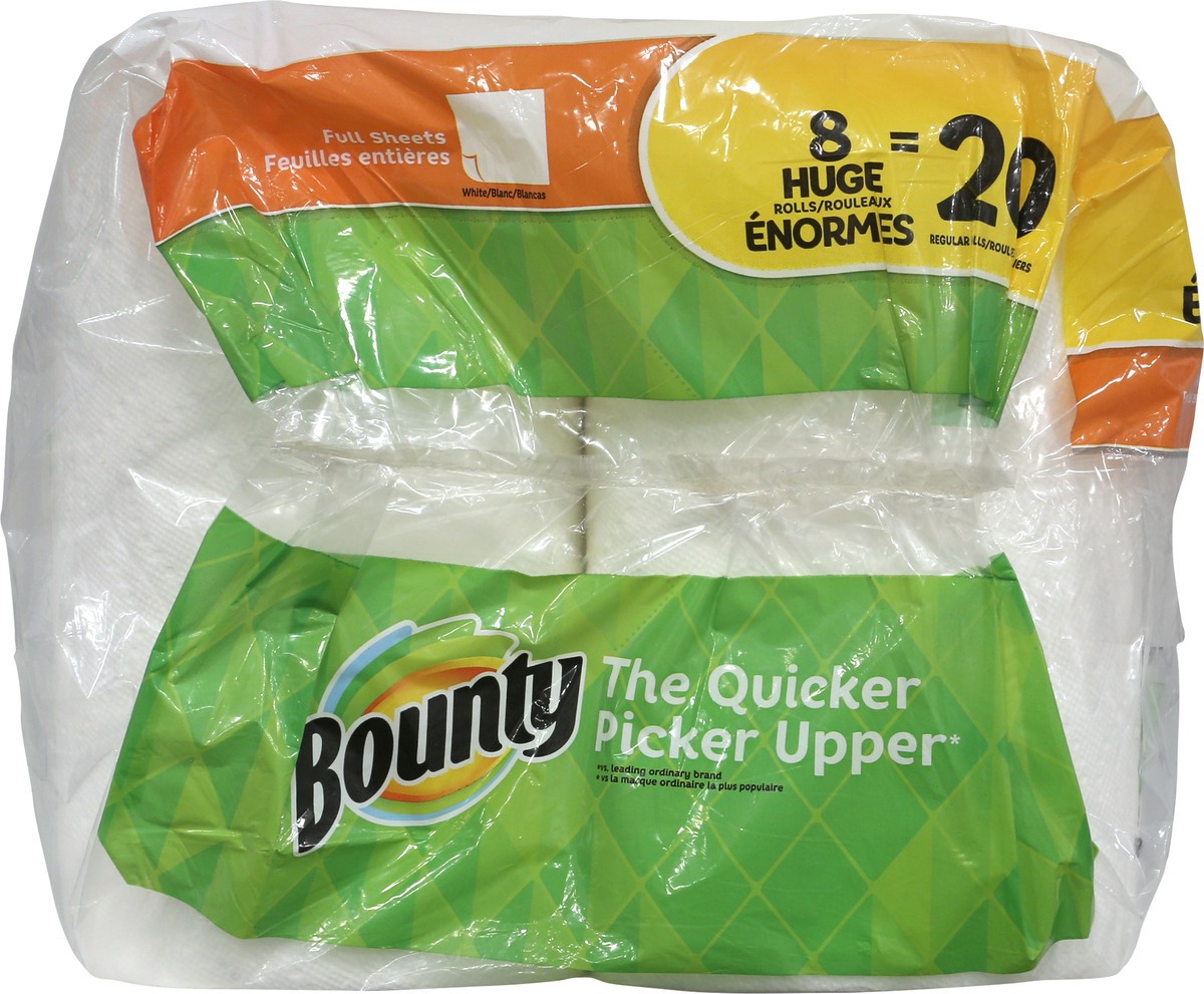 slide 8 of 9, Bounty Paper Towels 8 ea, 8 ct