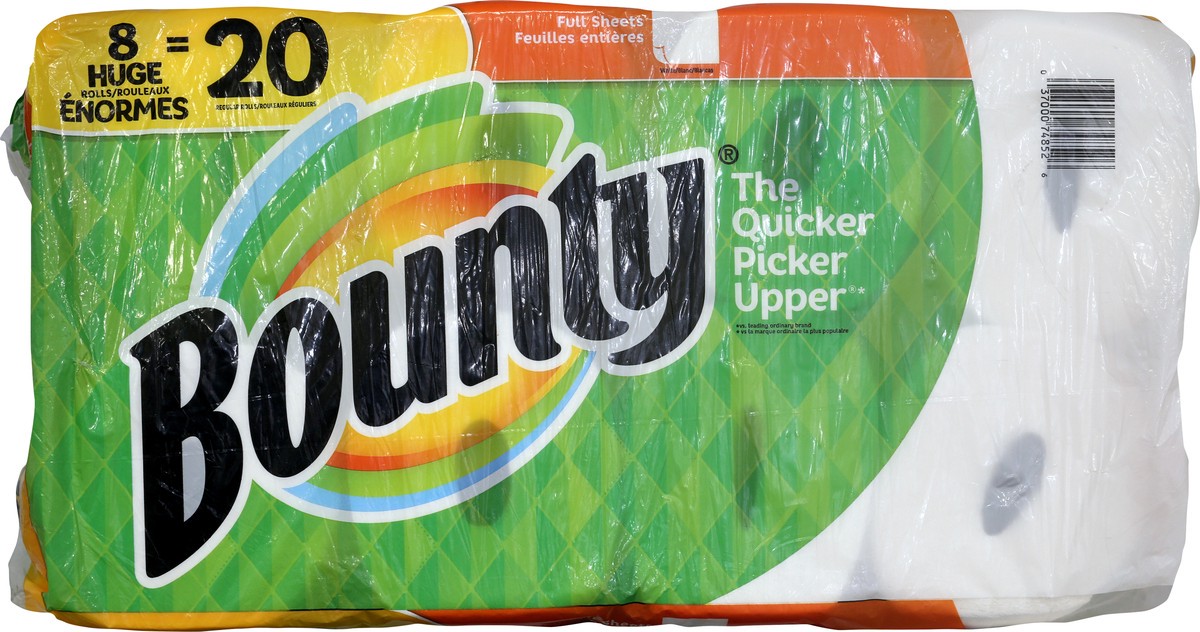 slide 9 of 9, Bounty Paper Towels 8 ea, 8 ct