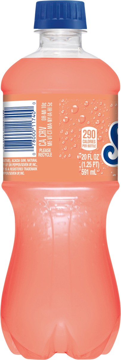 slide 7 of 9, Sunkist Peach Soda, 20 fl oz bottle, 20 fl oz