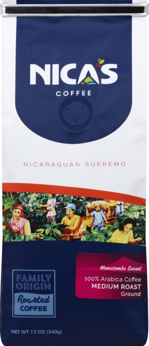 slide 3 of 4, Nica's Coffee Coffee - 12 oz, 12 oz