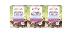 Giant Eagle Sun Dried California Raisins