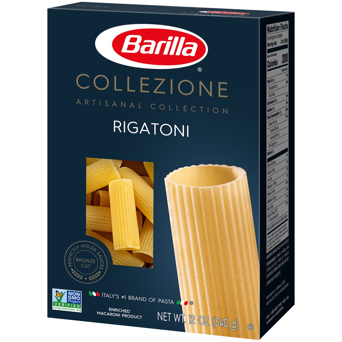 slide 3 of 14, Barilla Collezione Artisanal Collection Rigatoni Pasta, 12 oz