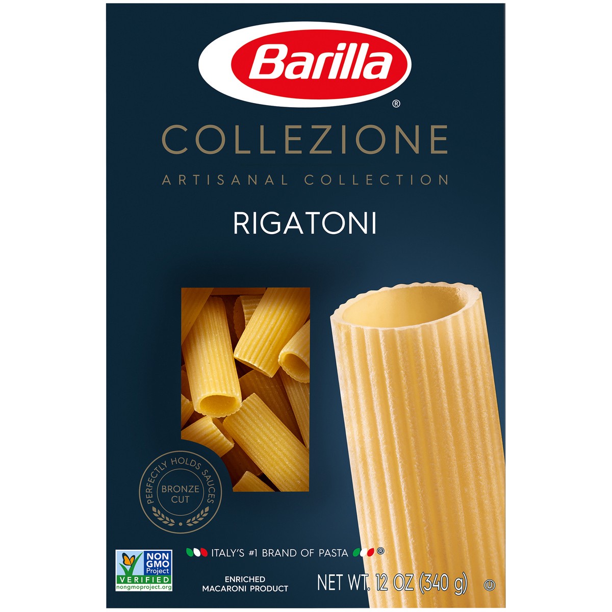 slide 7 of 14, Barilla Collezione Artisanal Collection Rigatoni Pasta, 12 oz