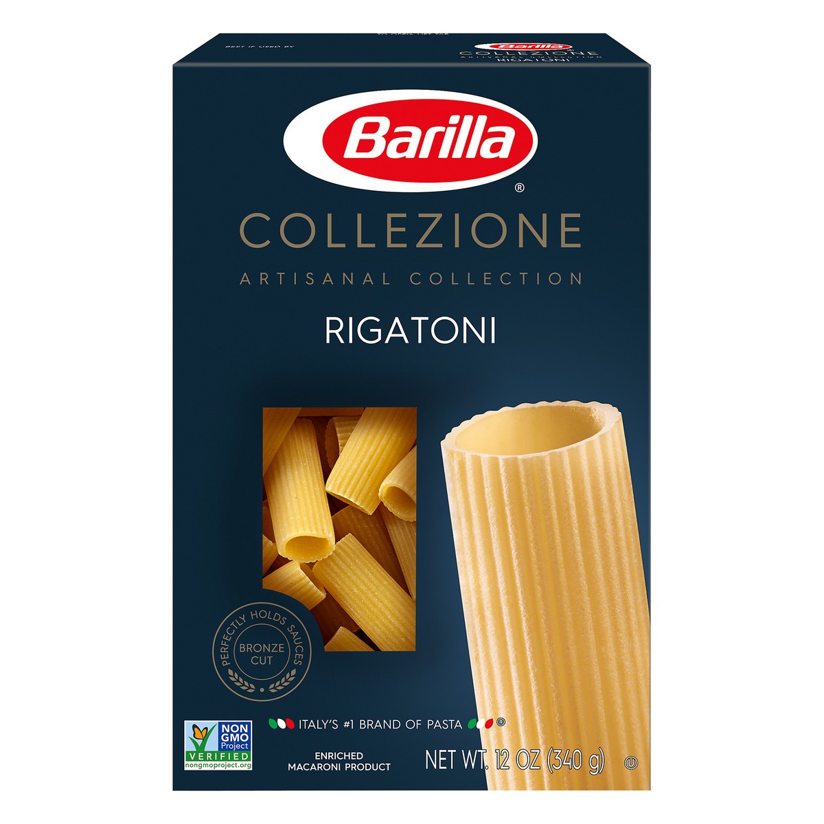 slide 10 of 14, Barilla Collezione Artisanal Collection Rigatoni Pasta, 12 oz