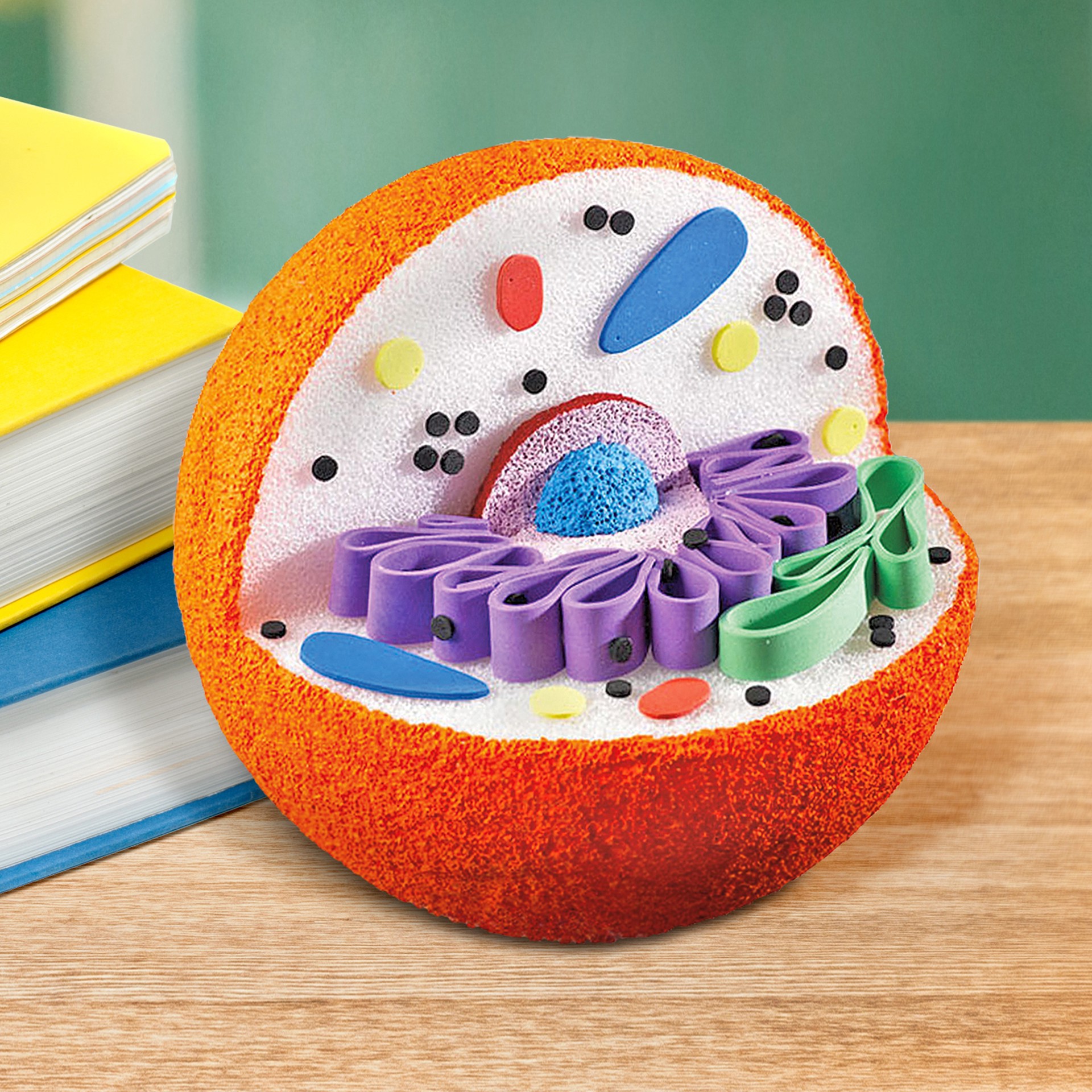 slide 7 of 7, Floracraft Craftfōm White Ball, 7.6 in