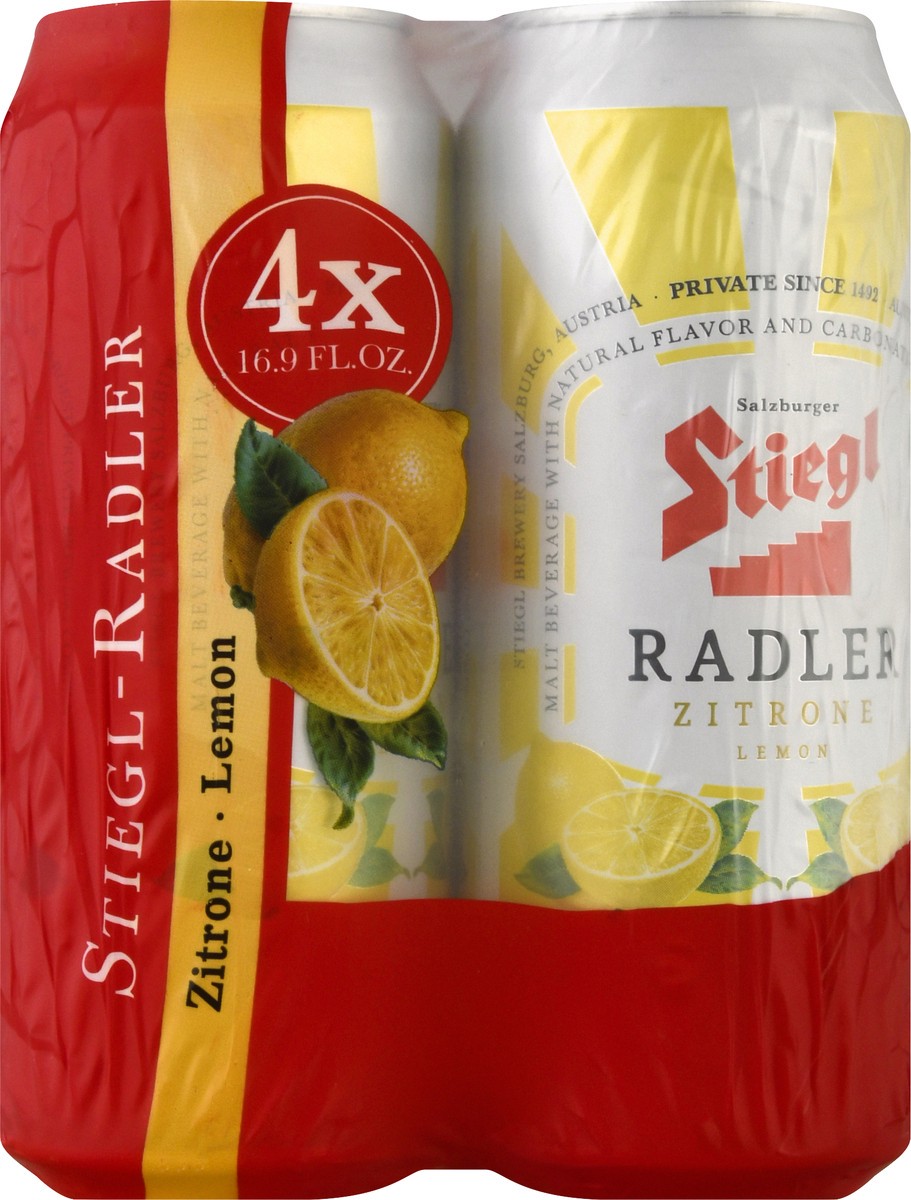 slide 10 of 11, Stiegl Zitrone Lemon Radler, 67.6 fl oz