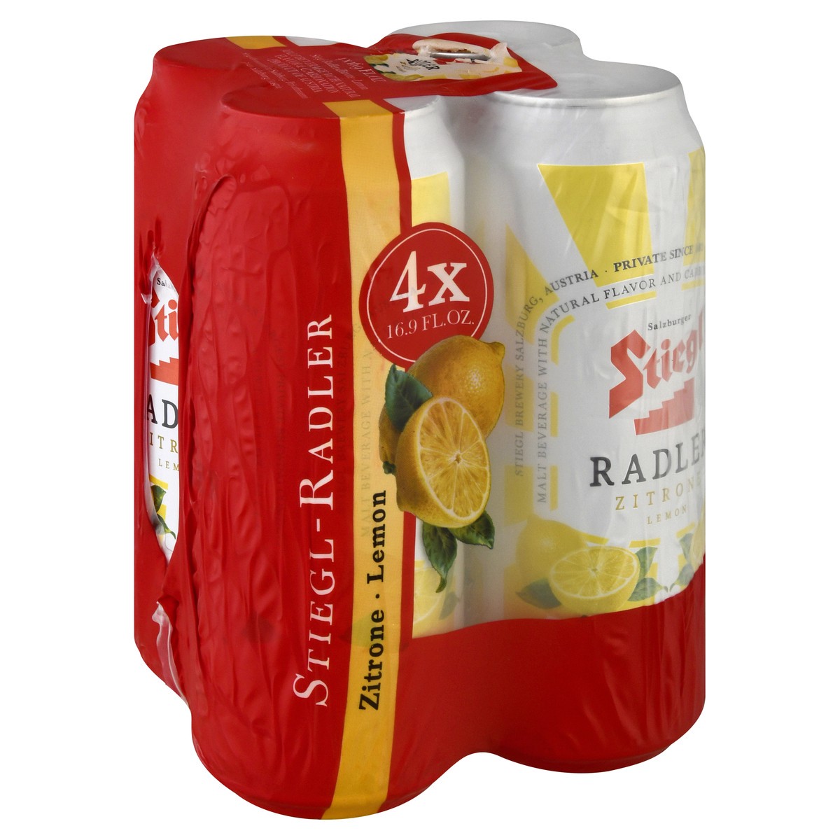 slide 4 of 11, Stiegl Zitrone Lemon Radler, 67.6 fl oz