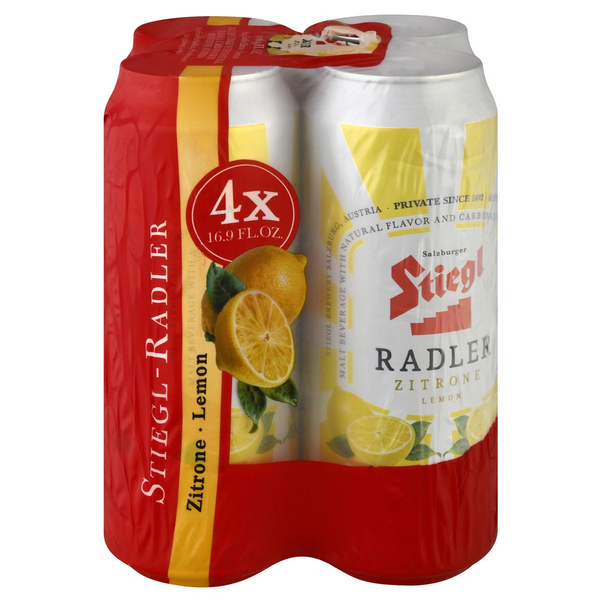 slide 3 of 11, Stiegl Zitrone Lemon Radler, 67.6 fl oz