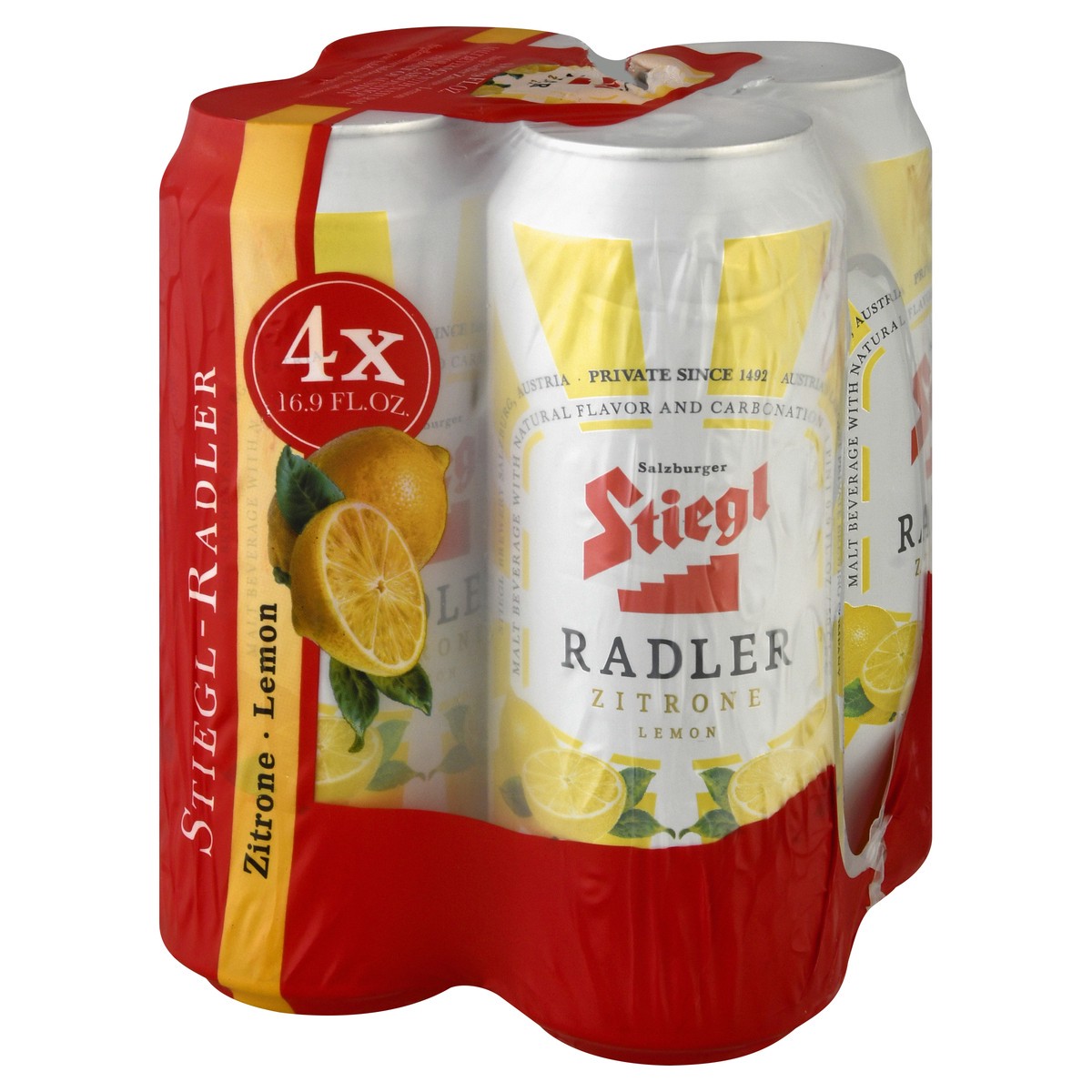 slide 11 of 11, Stiegl Zitrone Lemon Radler, 67.6 fl oz