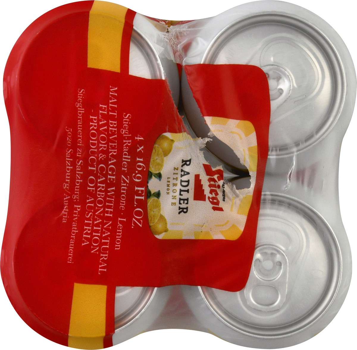 slide 8 of 11, Stiegl Zitrone Lemon Radler, 67.6 fl oz