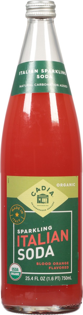 slide 7 of 13, Cadia Soda Blood Orange Italian Organic, 500 ml