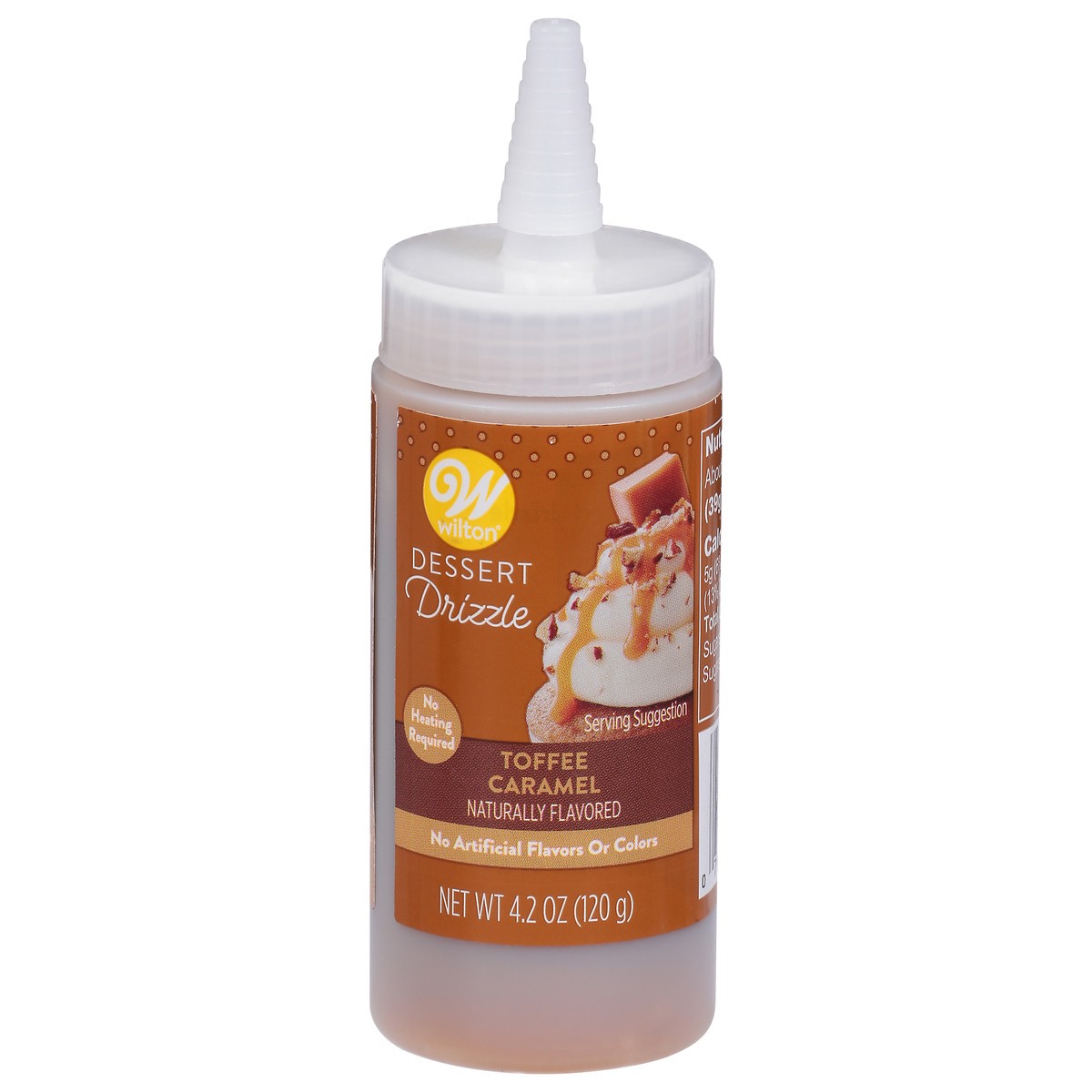 slide 1 of 9, Wilton Dessert Drizzle Toffee Caramel 4oz - 4 OZ, 4.2 oz