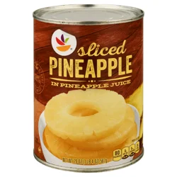Giant Sliced Pineapple in Juice
