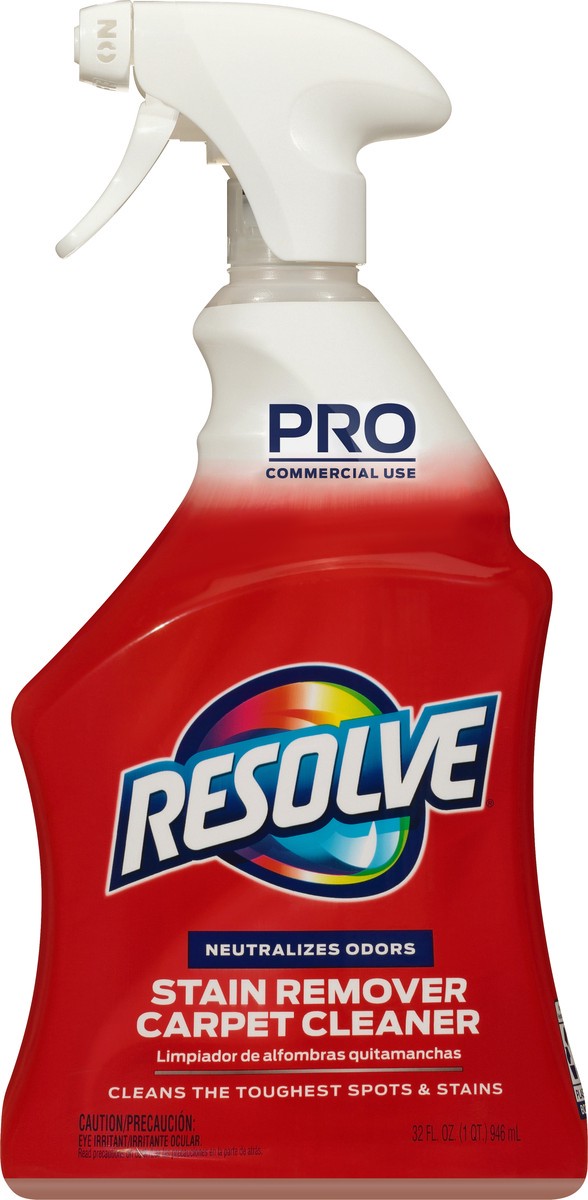 slide 9 of 12, Resolve Professional Carpet Cleaner, 32oz Bottle, Removes Toughest Spots & Stains, 32 oz