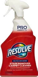 Resolve Pro Stain Remover Carpet Cleaner 32 oz